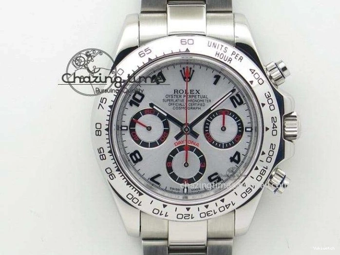 Bracelet A4130 Edition Daytona Gray Bezel On SS Dial JH 116519LN Best Ceramic 0908